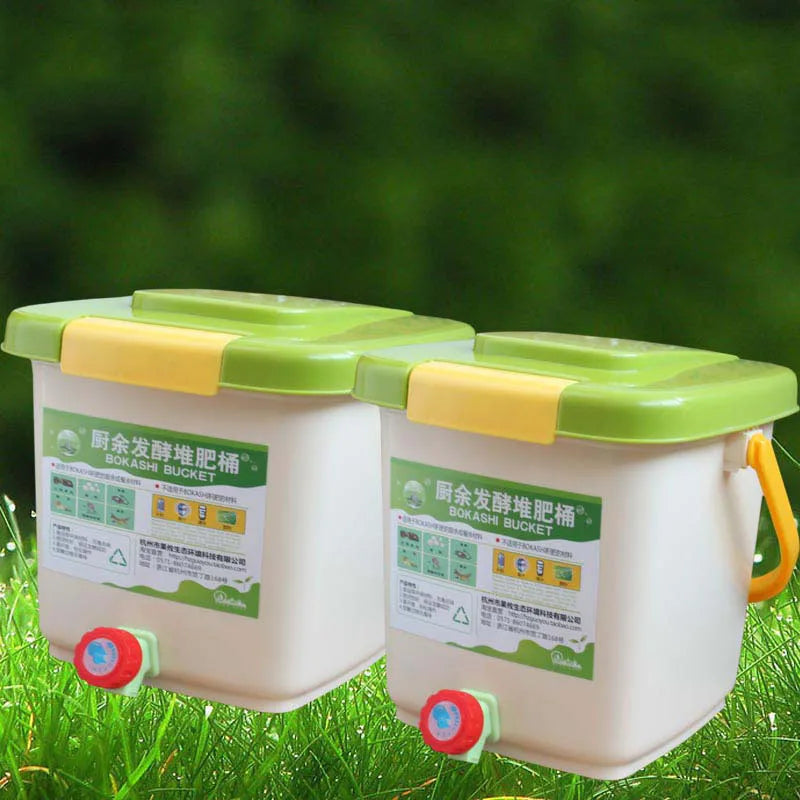 Compost Bin Fermentation Tank Small Household Compost Box For Food Waste Composting - FREE SHIPPING