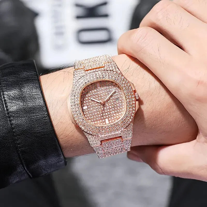 Luxury Mens Stainless Steel Watches Sports Quartz Wristwatch - FREE SHIPPING