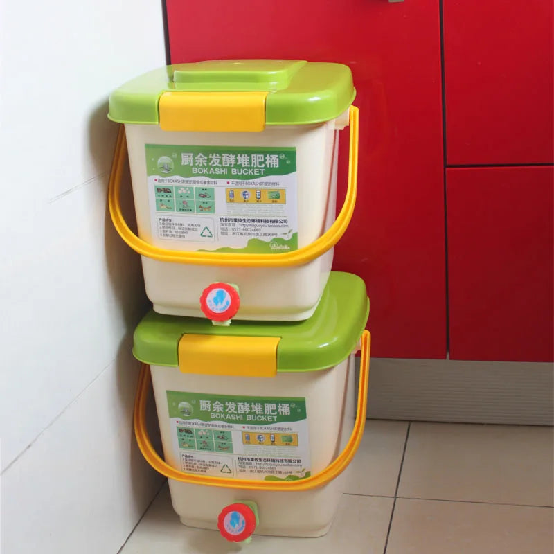 Compost Bin Fermentation Tank Small Household Compost Box For Food Waste Composting - FREE SHIPPING